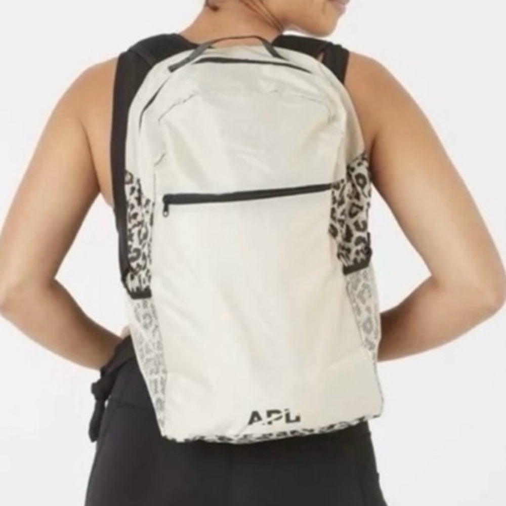 EUC APL All Purpose Packable Backpack Leopard Pri… - image 2